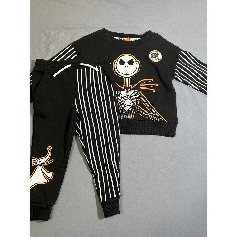 Nightmare Before Christmas 2-Piece Sweatsuit - Size 2T